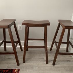 Wood Bar Stools