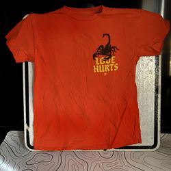 Orange Graphic  Shirt