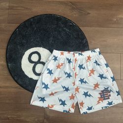 Bape X EE Shots Orange And Blue  Size Medium 