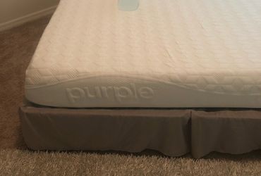 Purple Generation 1 King Mattress + Base