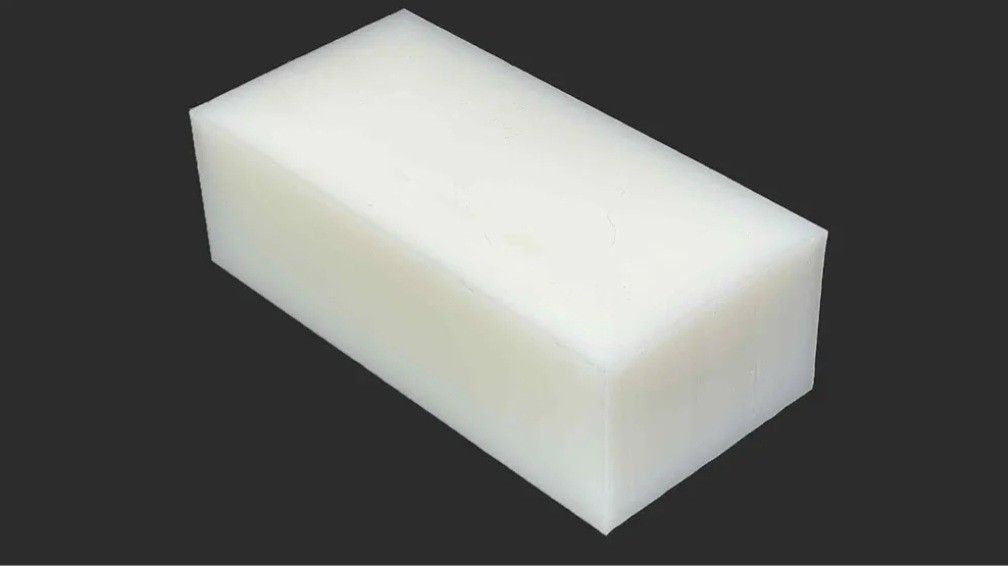 (1) High-Density White Polyethylene (HDPE) Plastic Block 2"x3"x6" For Machining. 
Material: High-density polyethylene (HDPE)
Versatile applications: G