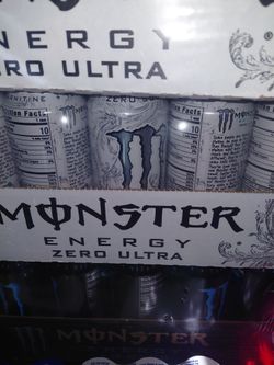 Monster White and blue