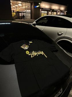 Bape stussy Tee