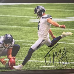 Seattle Seahawks Jason Meyers Autographed 8x10 Photo