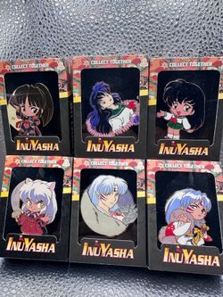 INUYASHA ENAMEL PIN BUNDLE