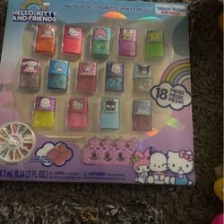 Hello kitty, nail polish water base