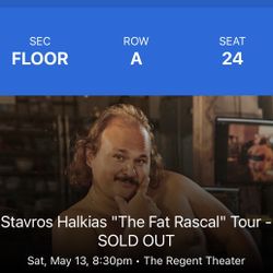 Stavros Halkias “The Fat Rascal” 