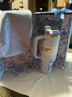 Limited Edition Stanley x Love Shack Fancy 40 oz “Everblooming Rosettes”