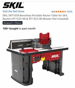 Router bench (router not included)