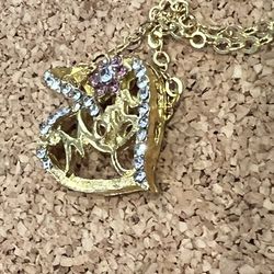 Semi Fine Necklace W/ MOM Charm…NEW