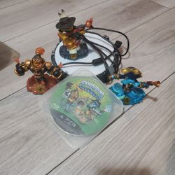 Skylanders Swap Force PS3 game, portal and 3 figures