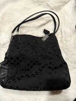 Coach Signature Shoulder Bag Black