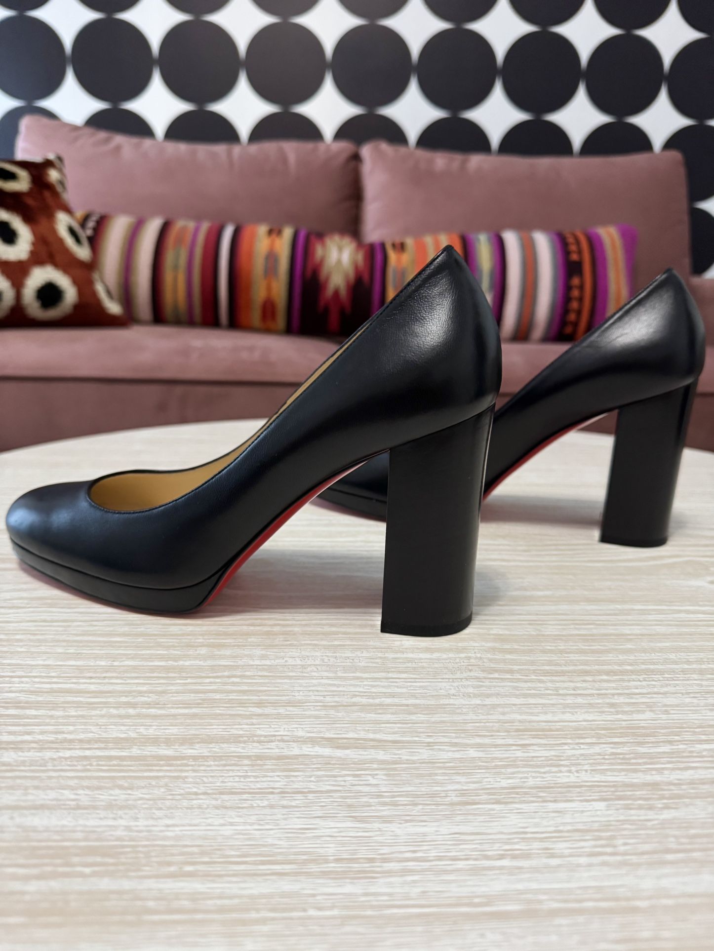 Christian Louboutin - Kabetts 100 Leather Pump, Size 39 EU / 9 US