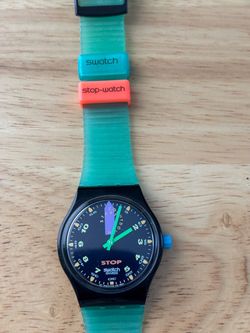Swatch Swiss Stop-Watch Analog Watch