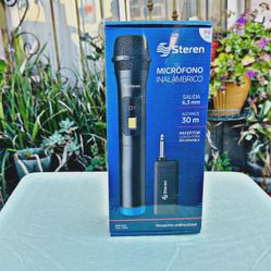 Steren wireless microphone.