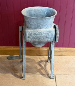 Chandler’s Antique Ice Cutting Machine