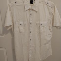 J Ferrar  Shirt White Size XL