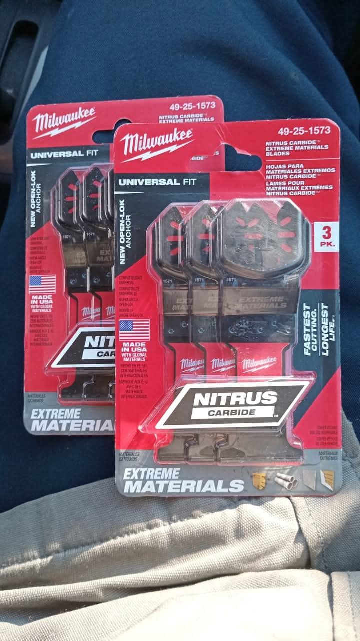 Milwaukee NITRUS CARBIDE OPEN-LOK Multi-Tool Blade 49-25