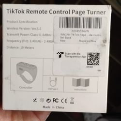 Tik Tok Remote Control Page Turner (Black)