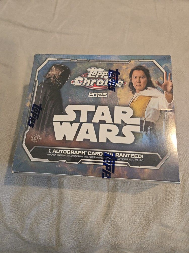 2025 Topps Chrome Star Wars Hobby Box