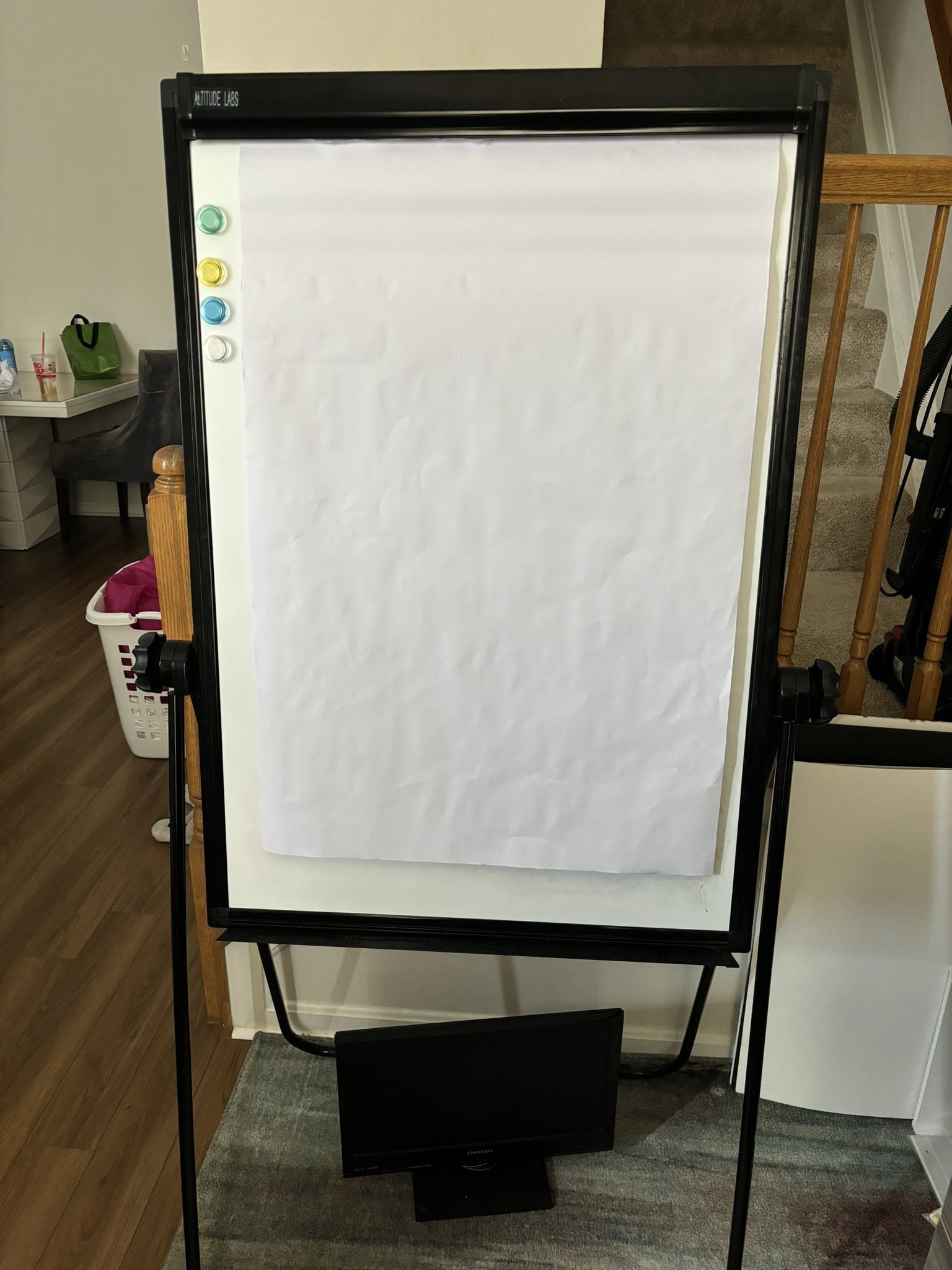 Easel Stand Dry Erase Whiteboard - 40x28 Inches - White Board