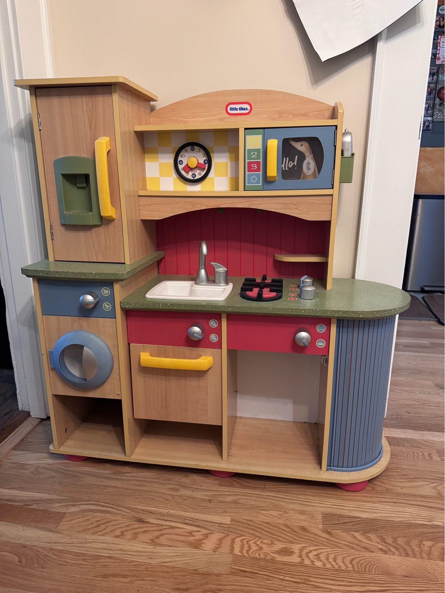 Little Tikes wood kitchen -SOLD