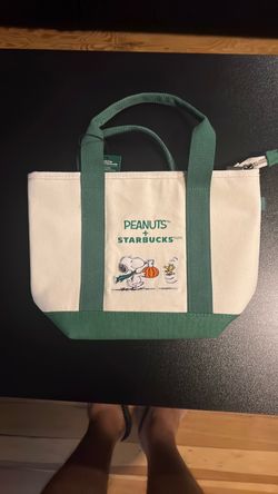 Starbucks x Peanuts Canvas Tote Bag