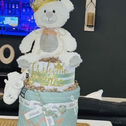 Little Prince Diaper Cake 