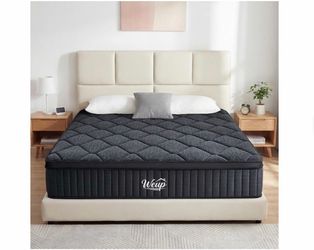 King Size 10” Firm Hybrid Memory Foam Mattress