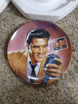 Elvis Presley Commemorative Collector Plate