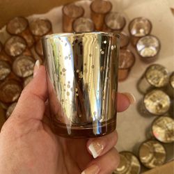 NEW Gold Tea Light Holder