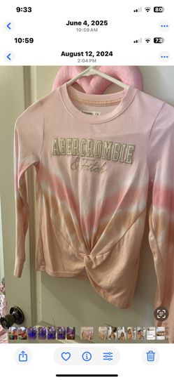 Girls Abercrombie Fitch Long Sleeve Shirt
