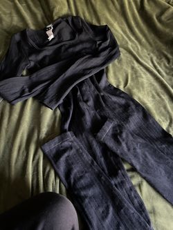 Black Long Sleeve Bodysuit 