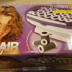 CONAIR 3 sizes Of 20 soft valvety rollers instant heat CHV21N