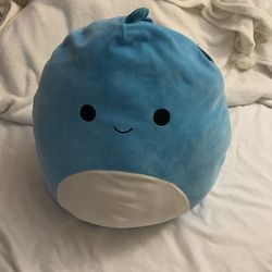 NWT Squishmallows 16” Ben Teal Aqua Dinosaur Squad Plush 2020