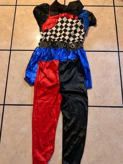 Harley queen  kids coustume