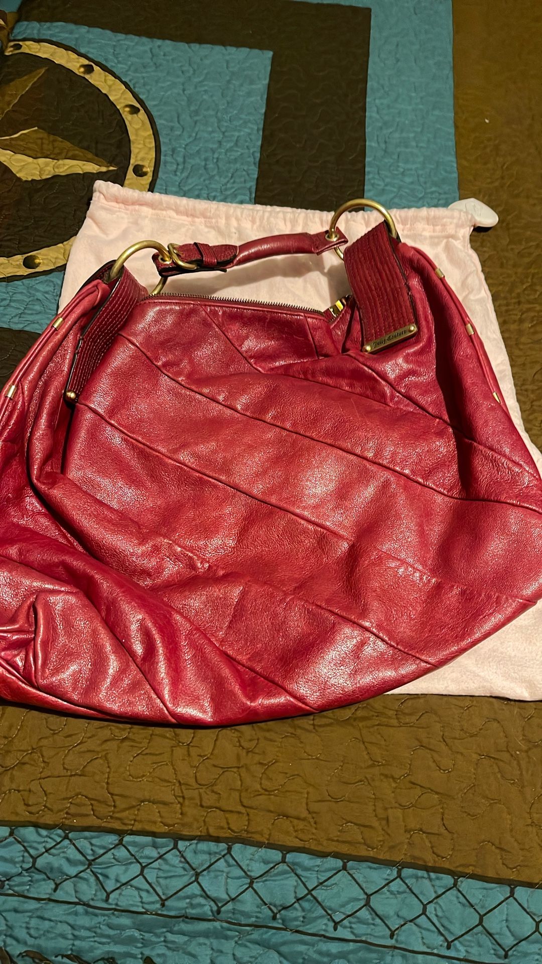 Juicy Couture All Leather Purse 
