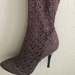 Woven Boots Size 7!almost New