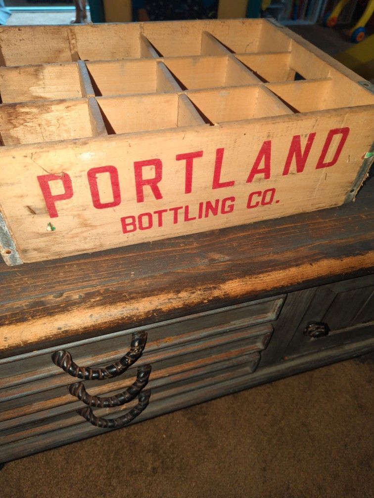 Wooden Bottle Crate