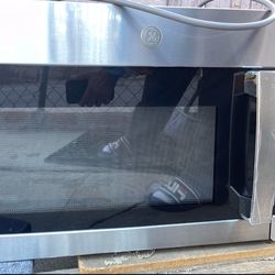 NEW GE stainless steel over the stove microwave