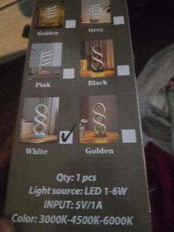 Sheek lamp