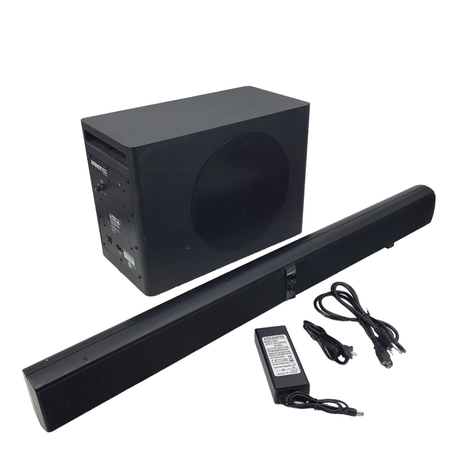 Klipsch Energy Power Bar Elite Soundbar Sound Bar Wireless 10" Subwoofer Dolby Digital
