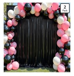 10x10ft  black backdrop party decorations new