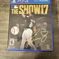 PS4 - MLB The Show 17 Baseball Video Game PlayStation 4