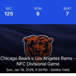 Bears tickets Thank You Drawing 