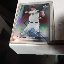 2021 Topps Matt Mercer Autograph.
