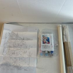 2 Pz Paint By Number 40”/50” New