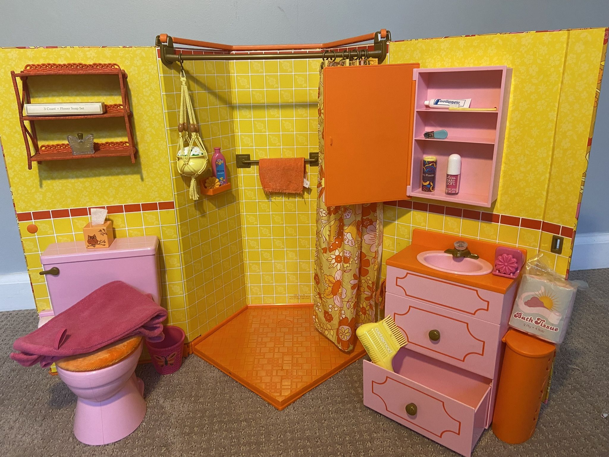 American Girl Doll Bathroom