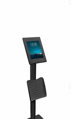 Anti-Theft Tablet Kiosk Stand with Document Holder for iPad, iPad Air, iPad Pro- Lot of 5