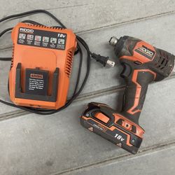 Rigid Drill With 1 Battery And Charger